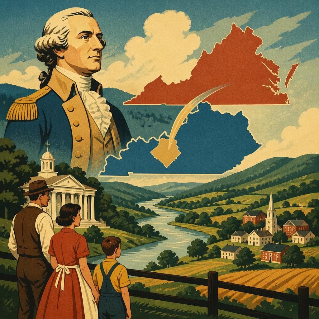 Cover art for A New Kentucky, Named for an Old Virginia Hero