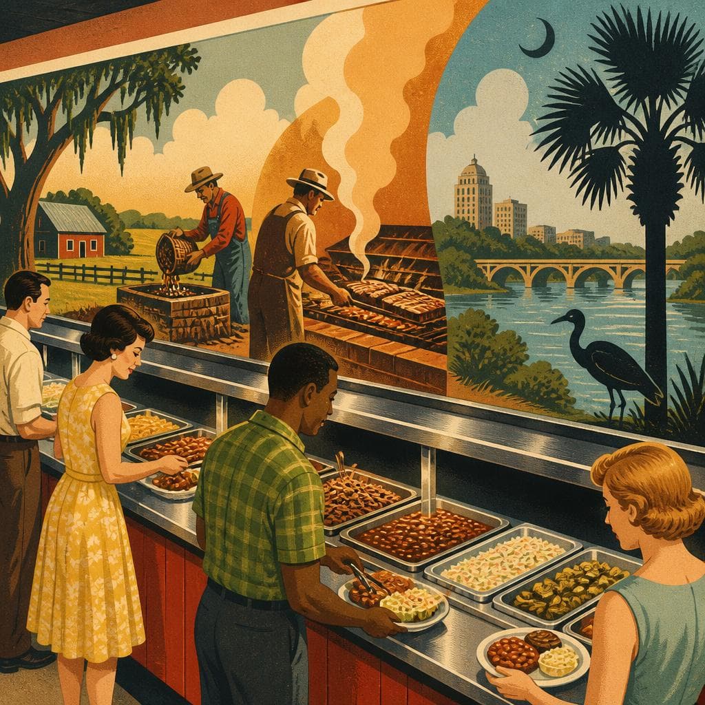Cover art for Where the Buffet Line Explains South Carolina