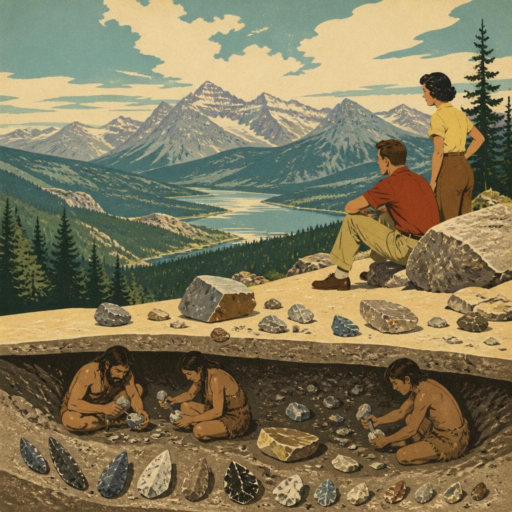 Cover art for Where a Scenic Mountain Became a Stone Tool Source