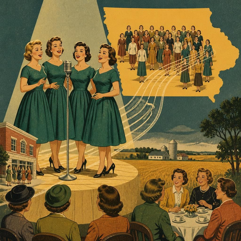 Cover art for From Iowa Clubs to a Statewide Chorus