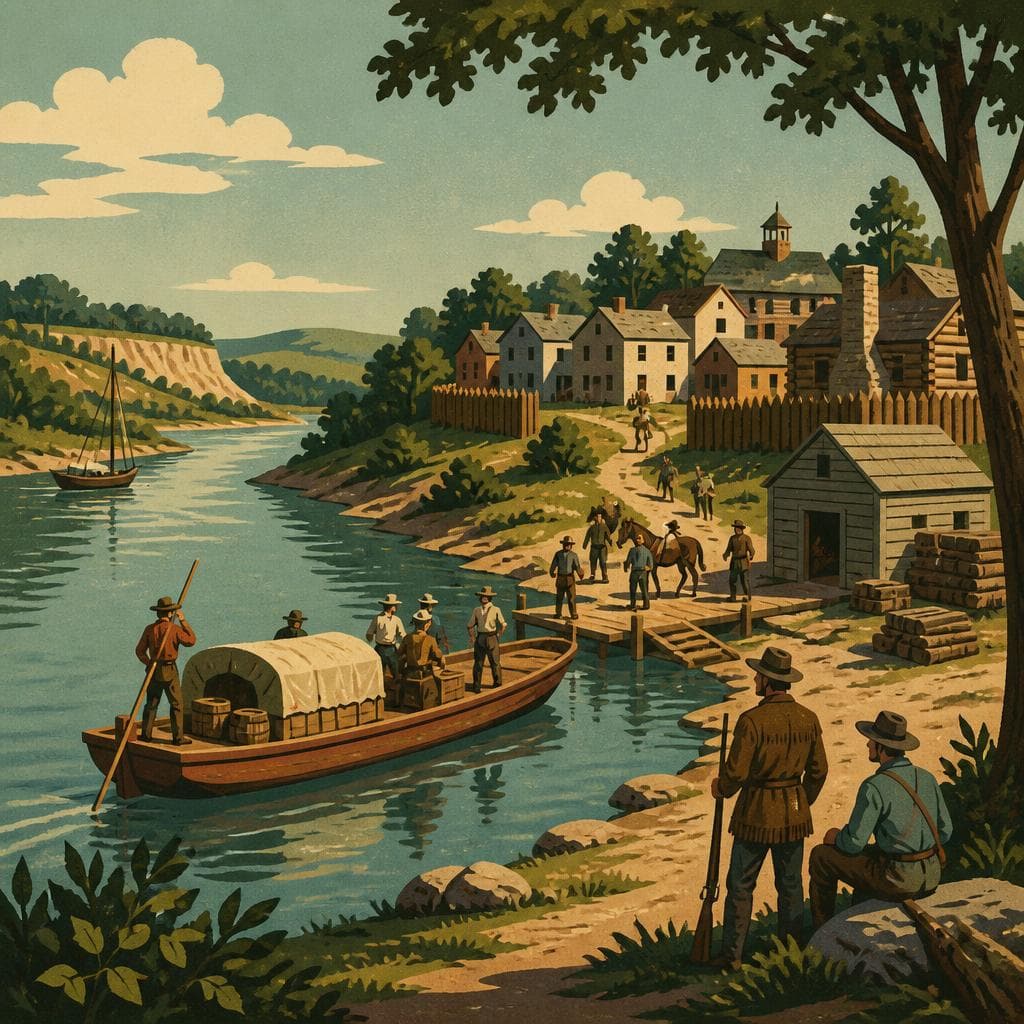 Cover art for Where the River Made a Town