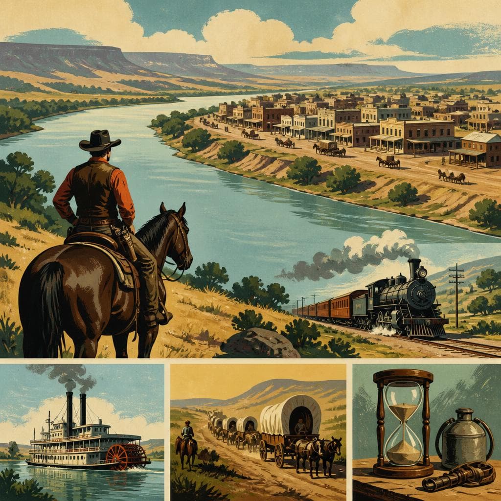 Cover art for Where the River Made Dodge City Possible