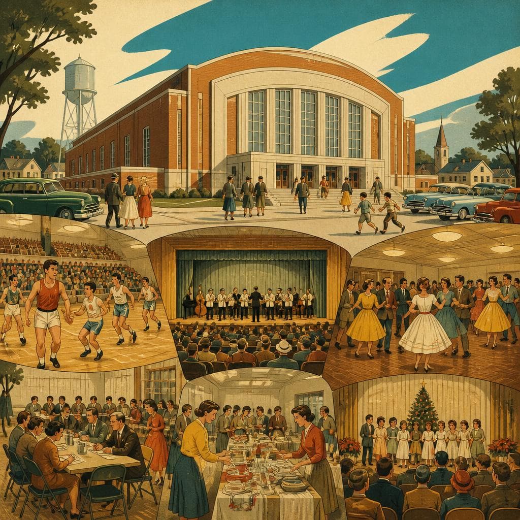 Cover art for The Building Big Enough for a Whole Town