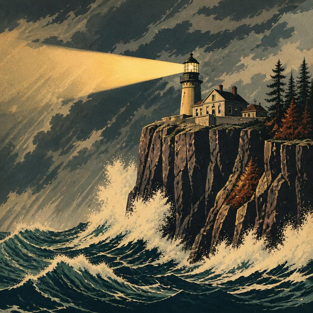 Cover art for The Gale That Put a Light on Split Rock