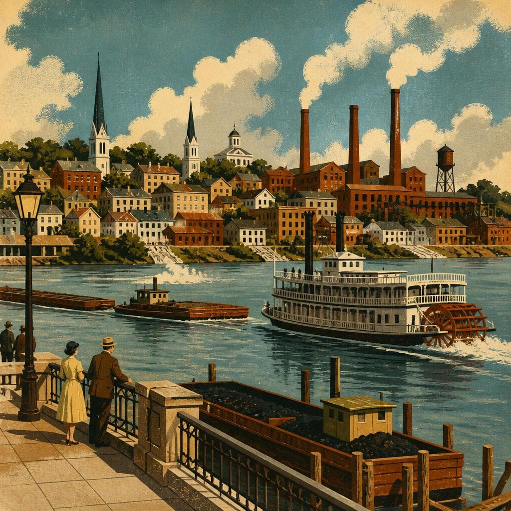 Cover art for When New Albany Ruled the River