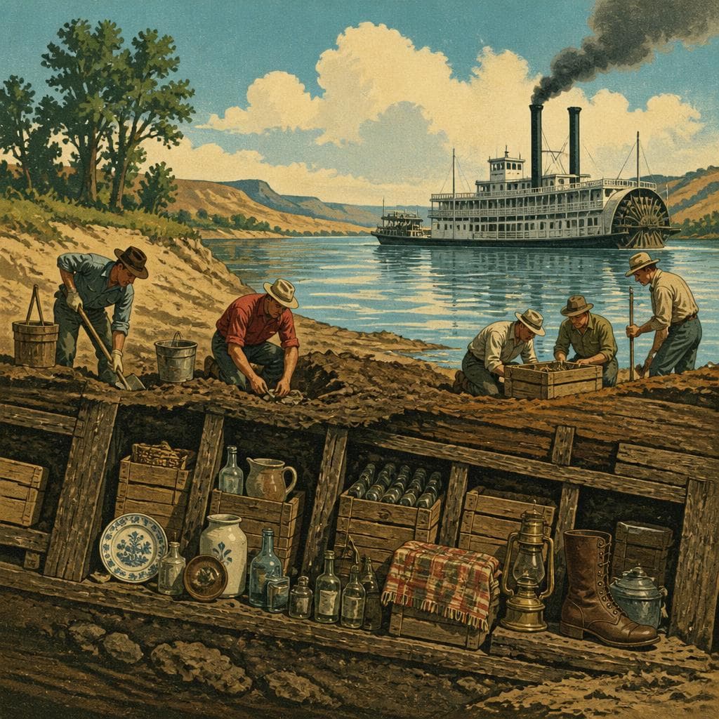 Cover art for When the River Kept a Storehouse