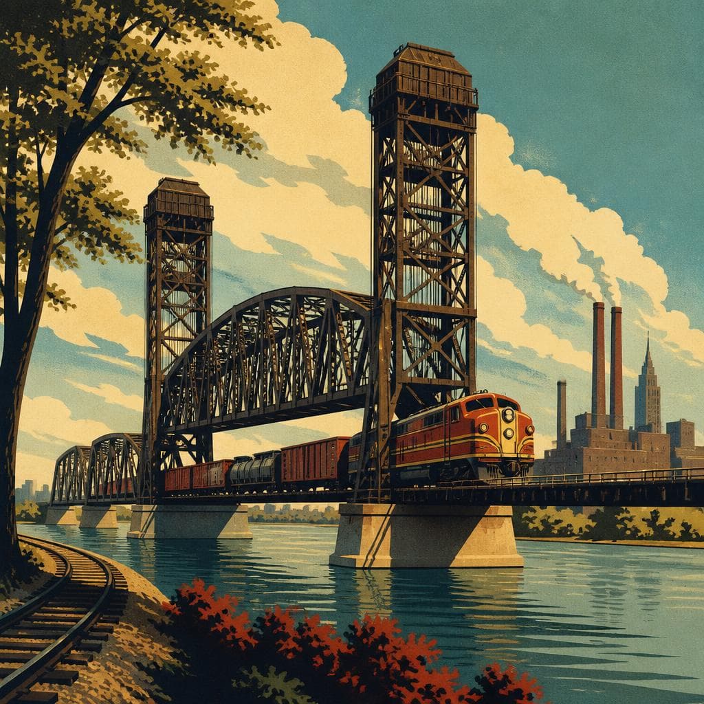 Cover art for The Bridge That Never Retired