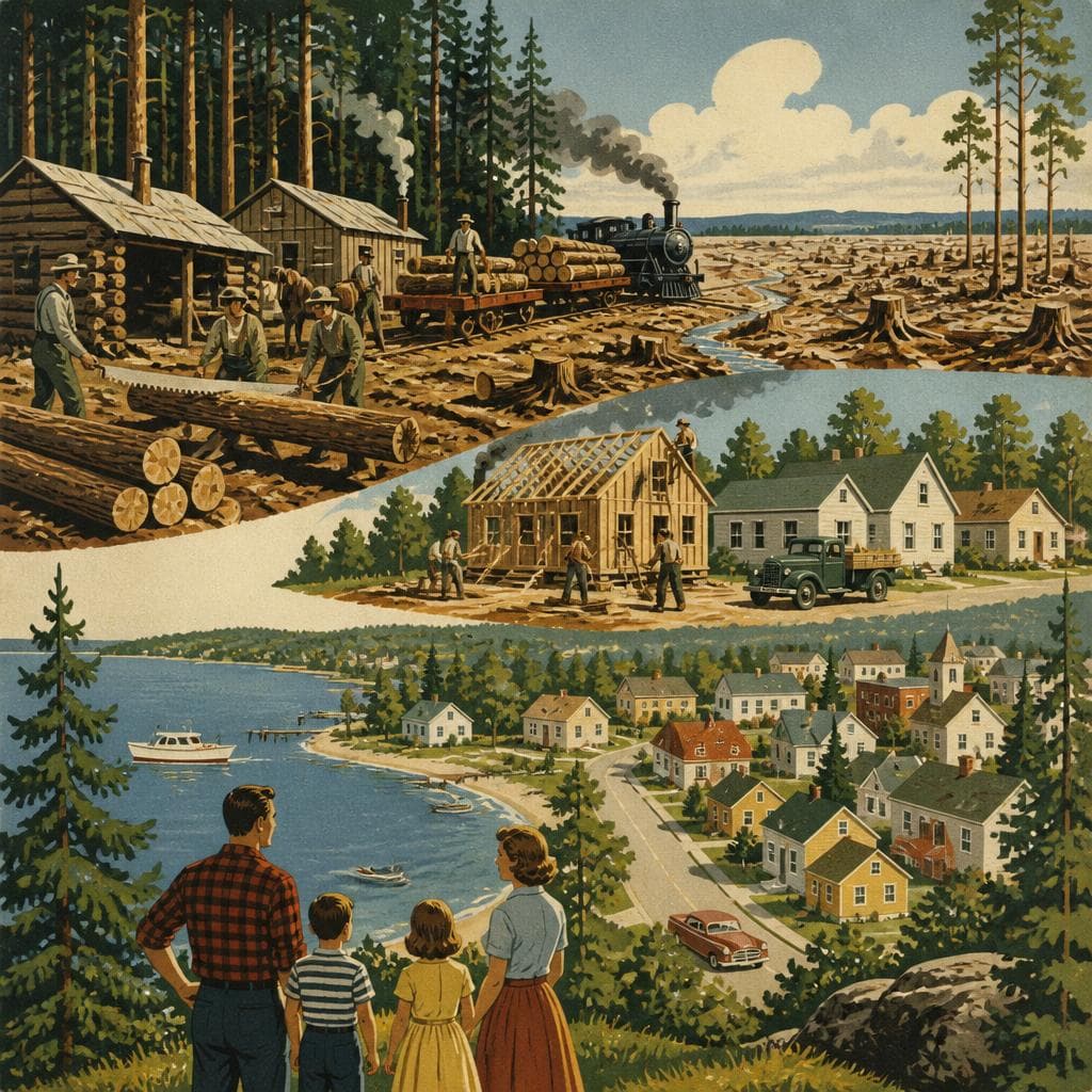 Cover art for After the Timber, a County Takes Root