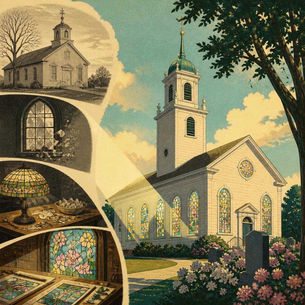 Cover art for How an Old Church Learned to Glow