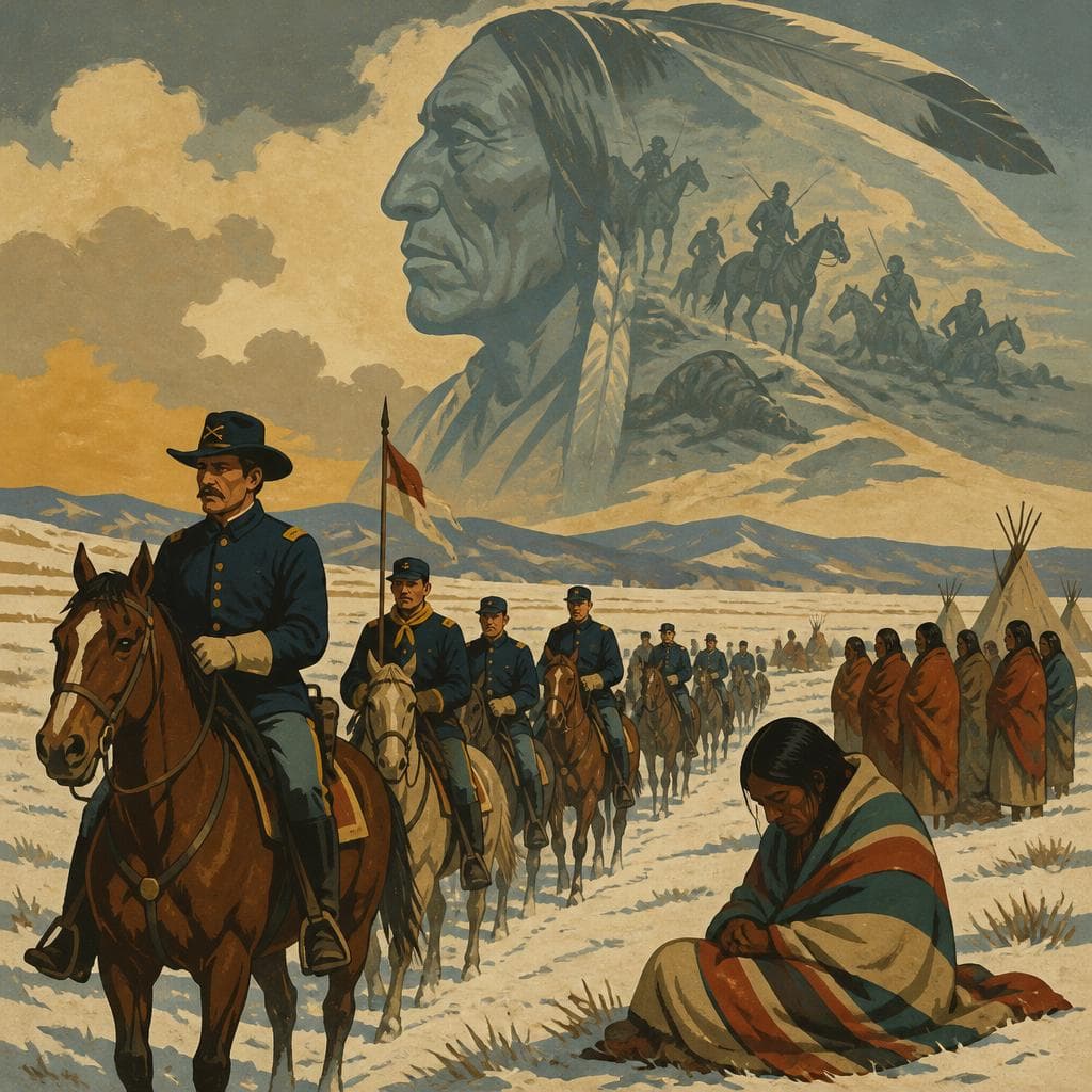 Cover art for Wounded Knee and the Weight of Memory