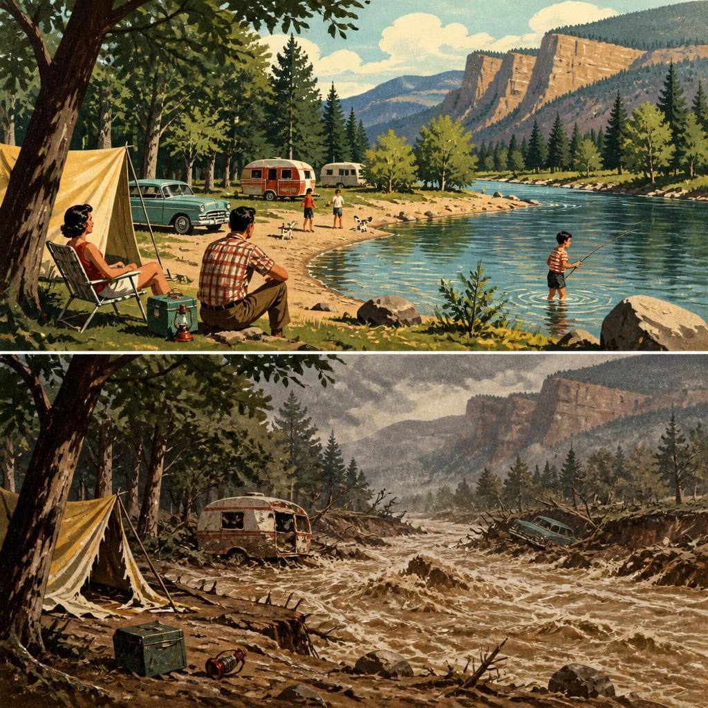 Cover art for Where the River Changed the Story