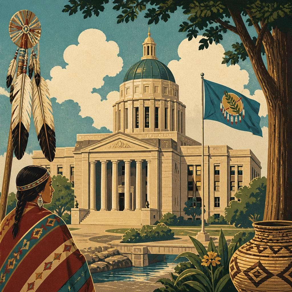 Cover art for Where Statehood Met the Chickasaw Story