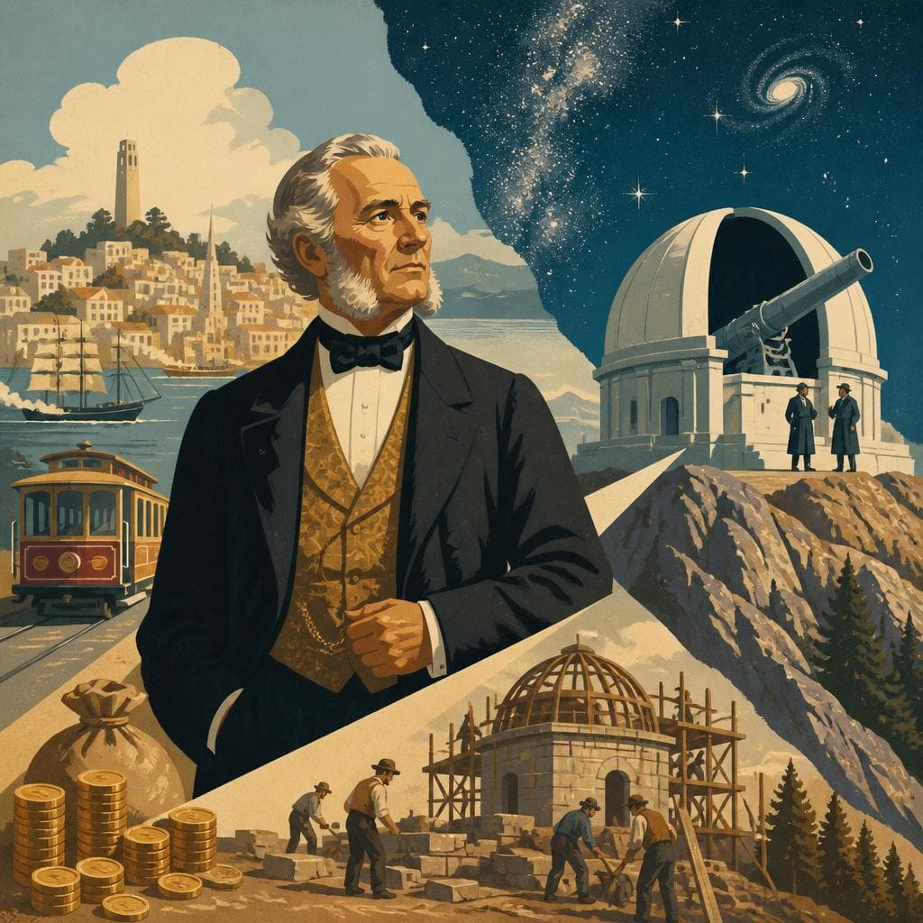 Cover art for From San Francisco Fortunes to a Mountain Telescope
