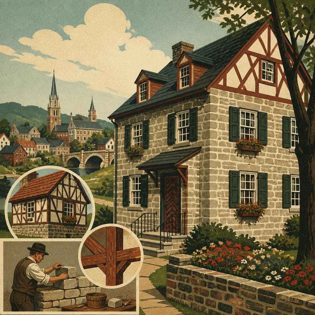 Cover art for A Stone House That Kept Its Accent