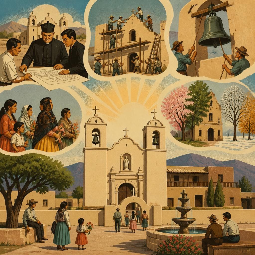 Cover art for How San Albino Rose Over Mesilla Plaza