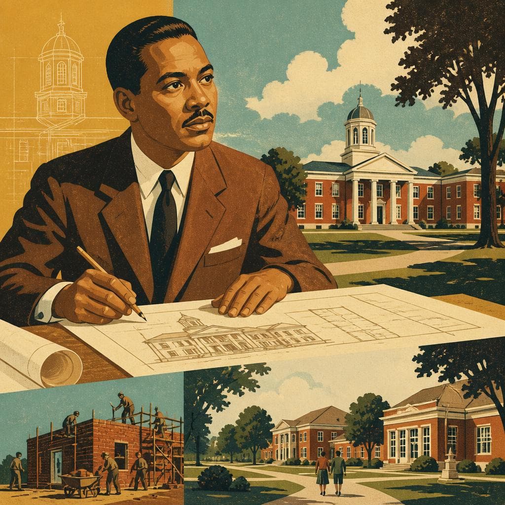 Cover art for The Man Who Drew Tuskegee’s Early Shape