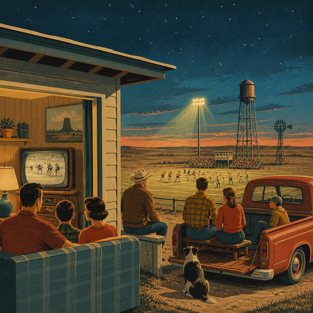Cover art for Friday Nights at the Edge of Texas