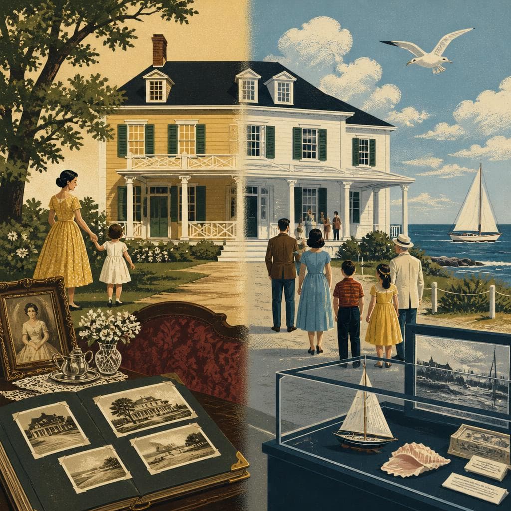 Cover art for When a Grand House Became the Shore’s Memory