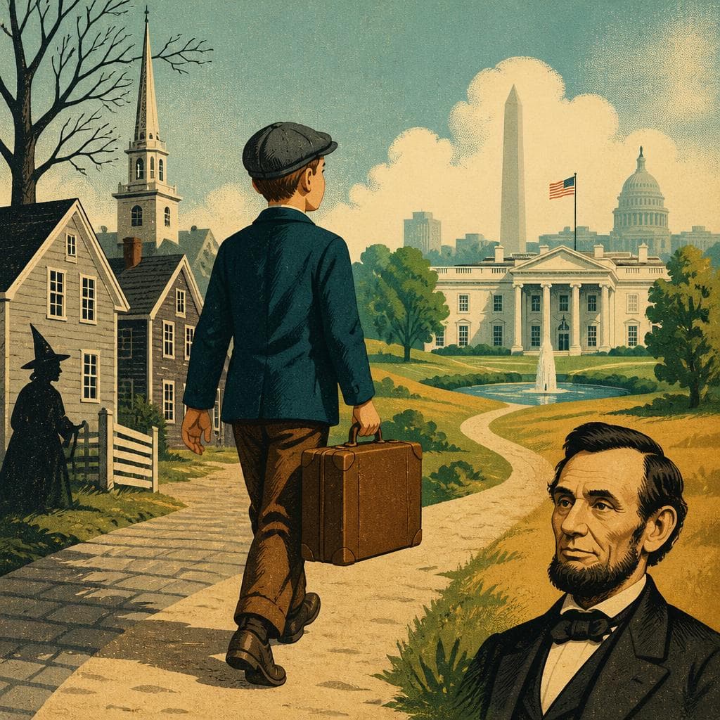 Cover art for From Salem to Lincoln’s Side