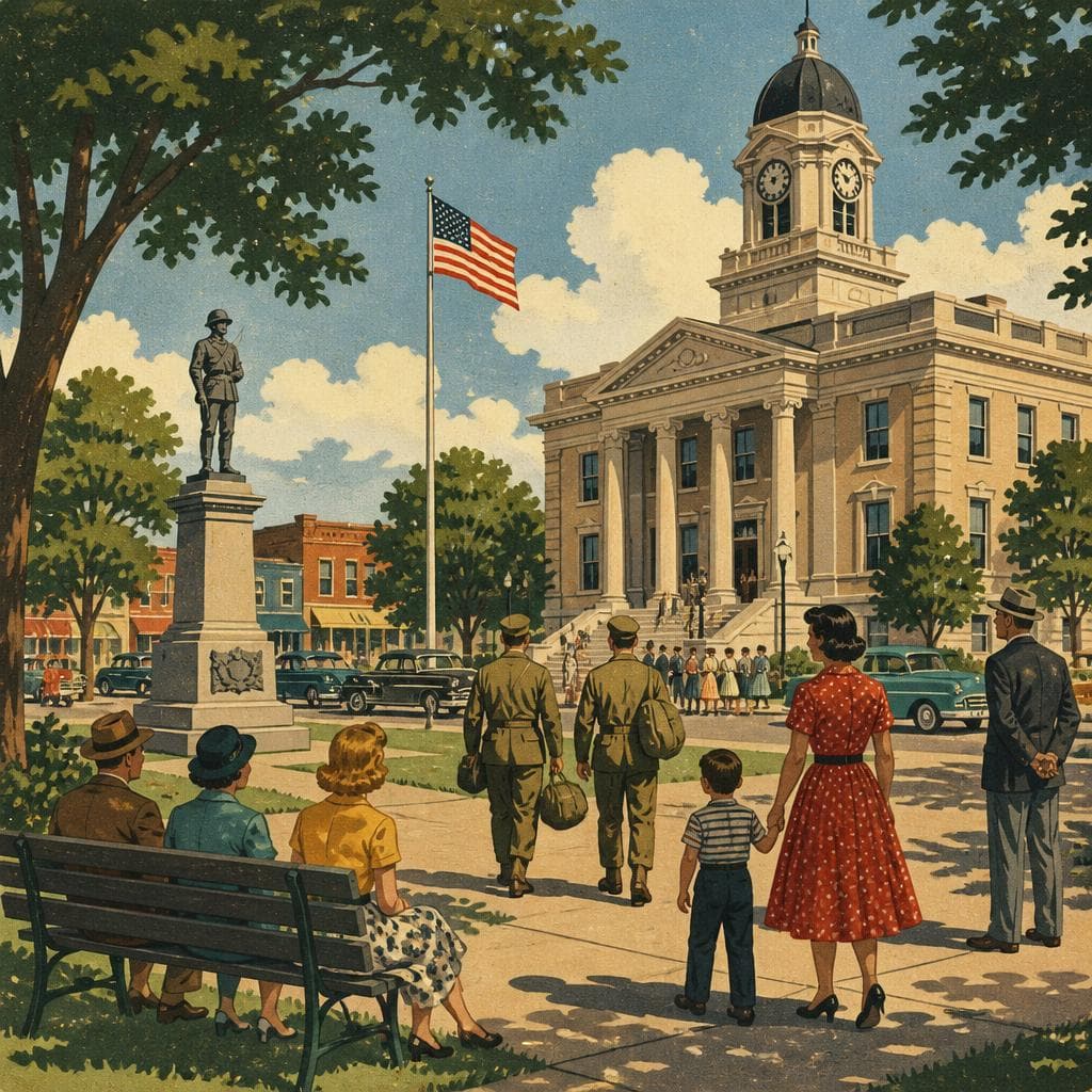 Cover art for The Square That Held the County Together