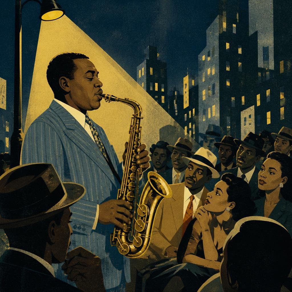 Cover art for Bird on 52nd Street