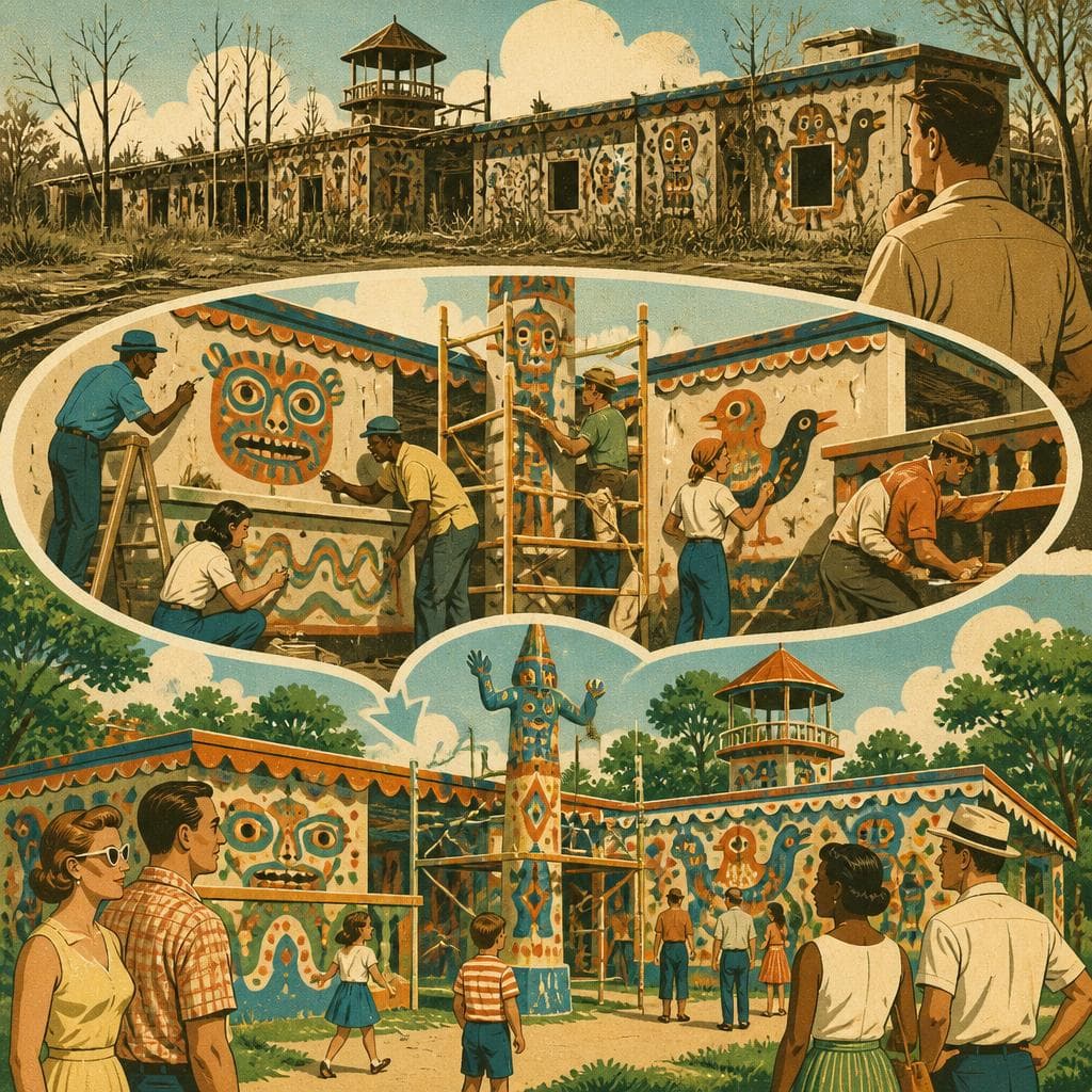 Cover art for How Pasaquan Was Brought Back