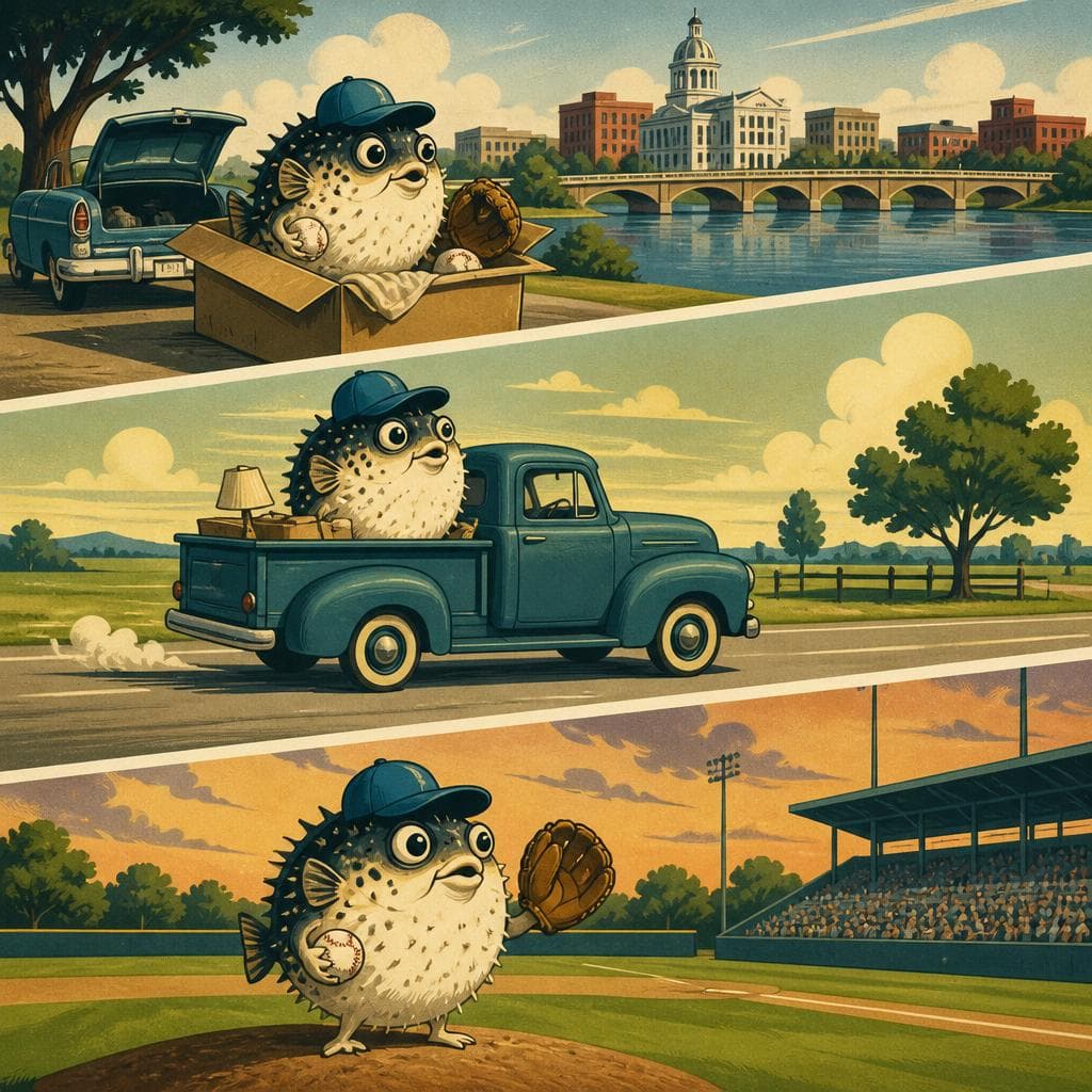 Cover art for How the Blowfish Found a New Home