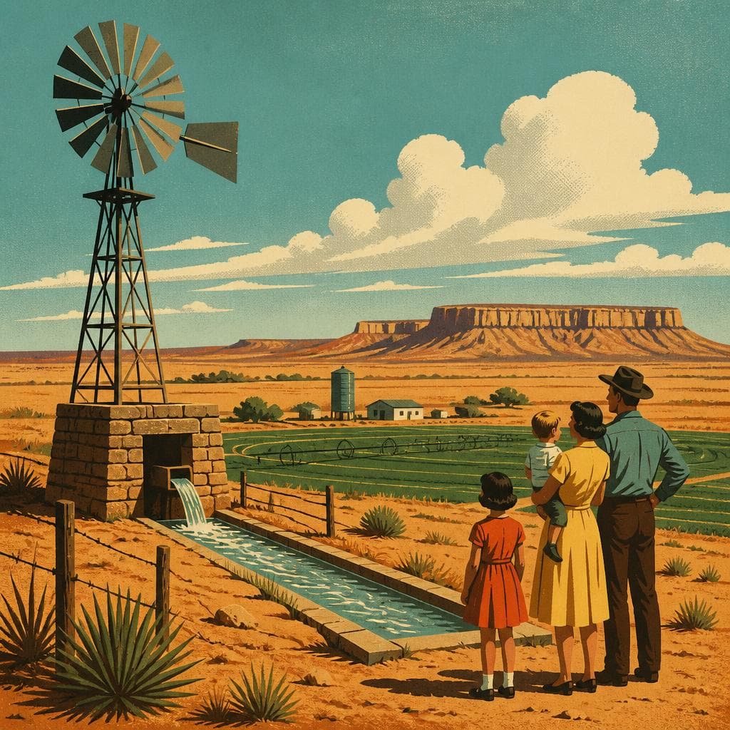 Cover art for Where Water Made the Plain Livable