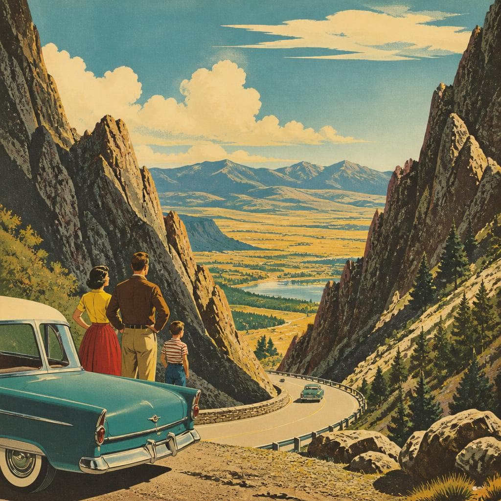 Cover art for Through the Gap, a Nation Moved