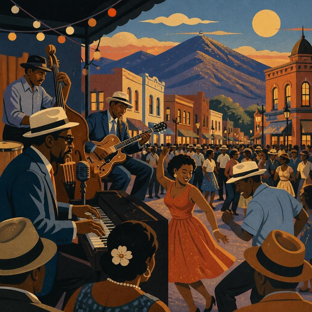 Cover art for When the Blues Came Downtown