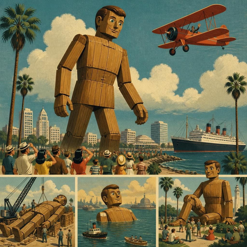 Cover art for The Giant That Rose Over Long Beach