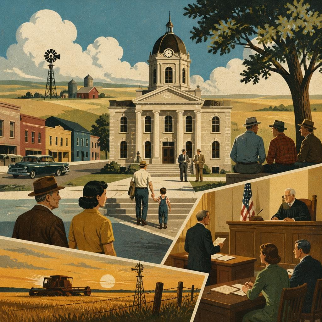 Cover art for Where a Prairie County Meets Itself