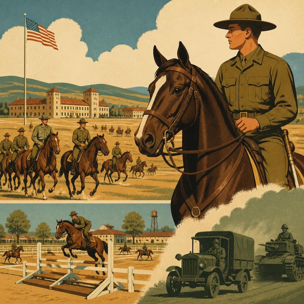 Cover art for Where the Army Learned to Ride