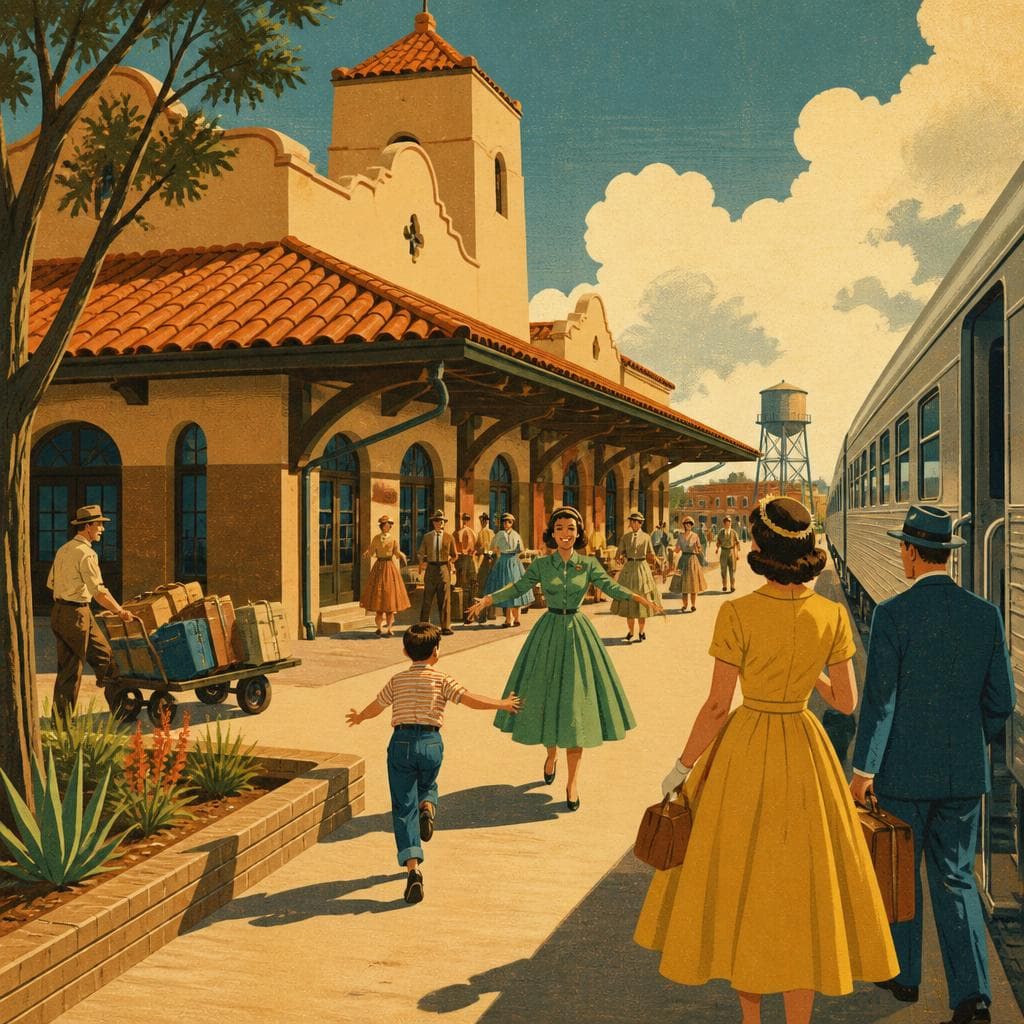 Cover art for Where the Train Stop Became the Welcome