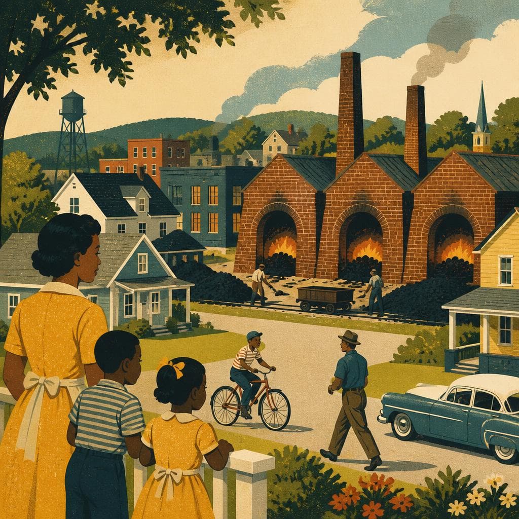 Cover art for Where Coal Became Town Life