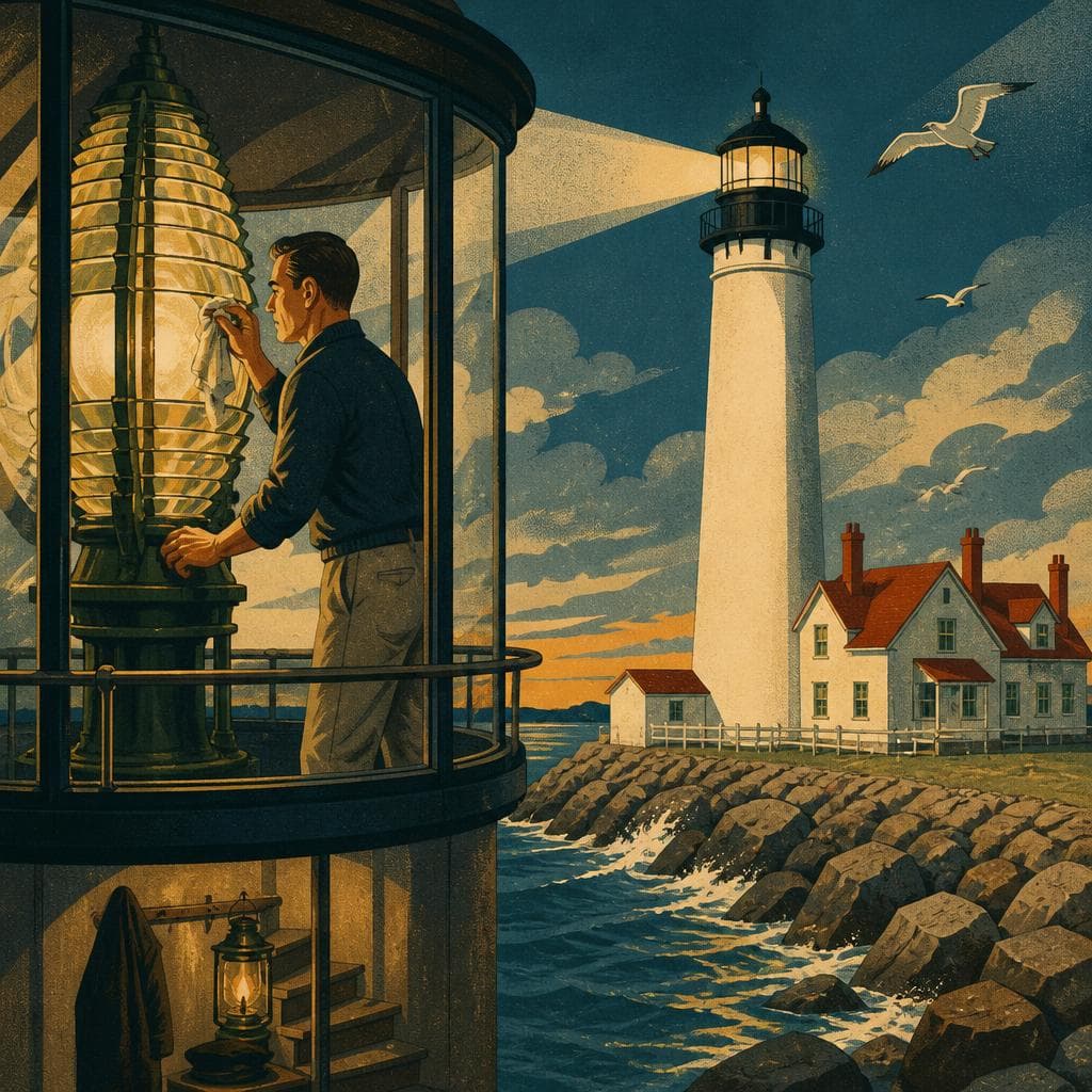 Cover art for When the Light Needed a Keeper