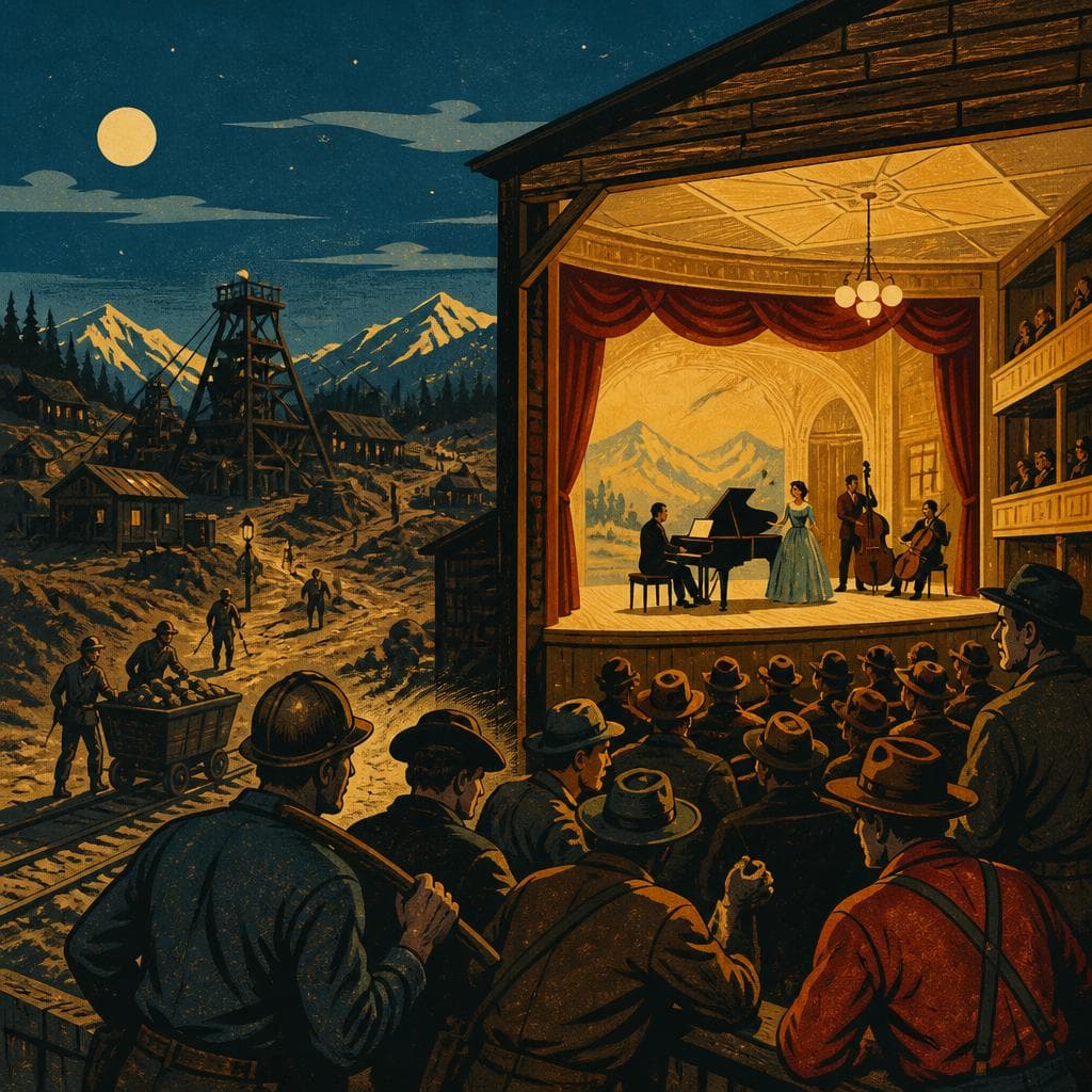 Cover art for Where Miners Made Room for Music