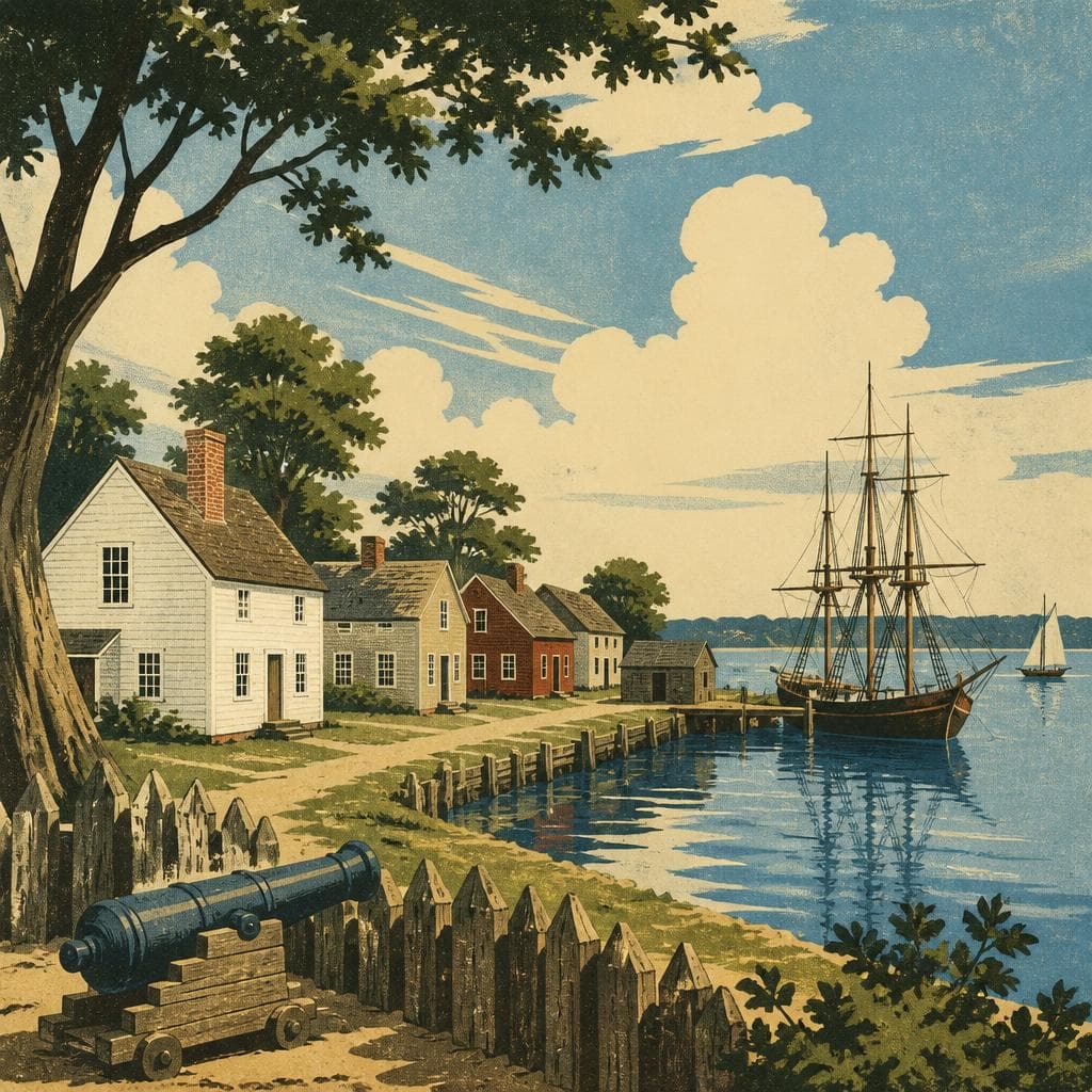 Cover art for When North Carolina Began at Bath