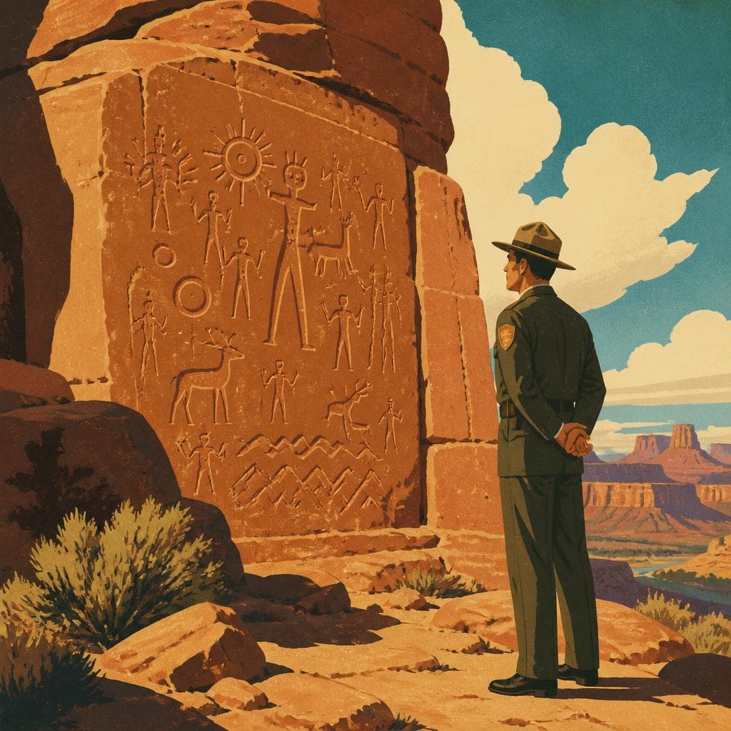 Cover art for Marks in Stone, Meaning in Doubt