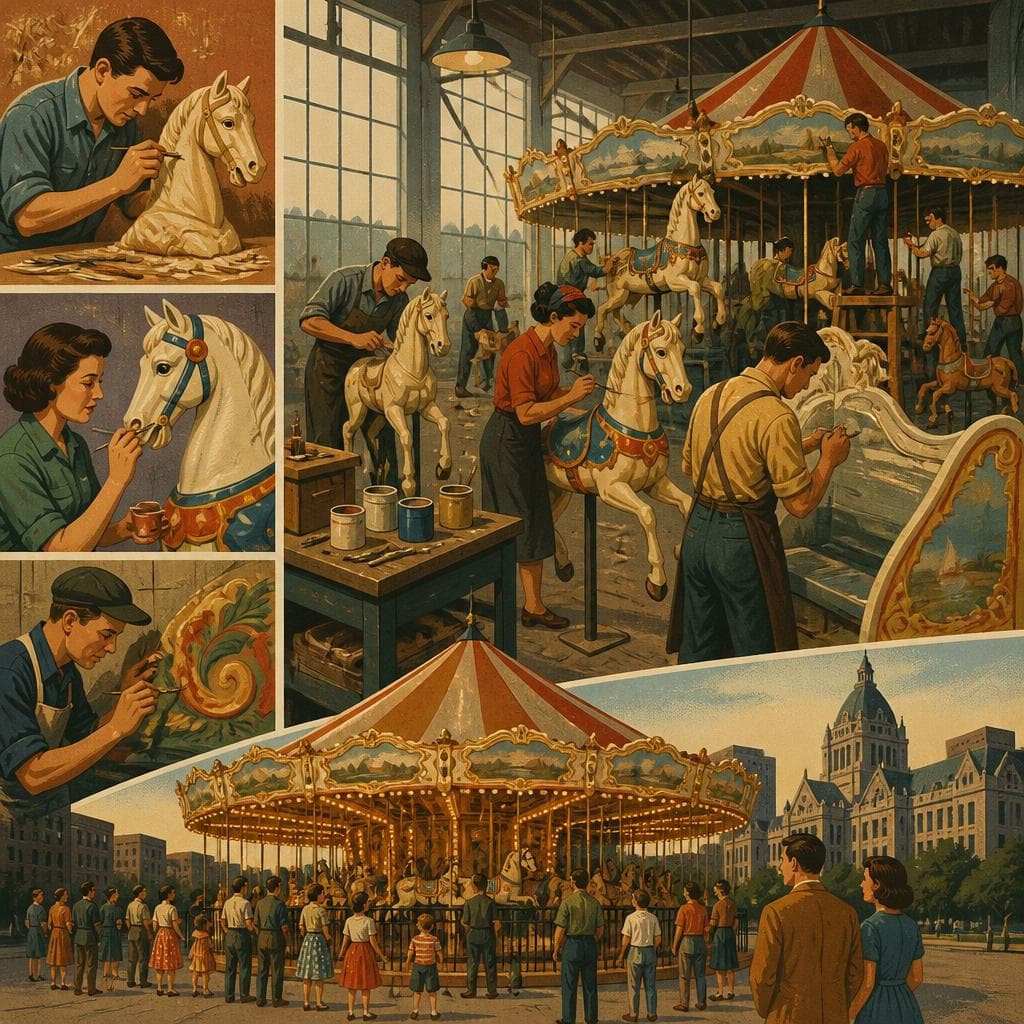 Cover art for Where a Carousel Became a Community Workshop