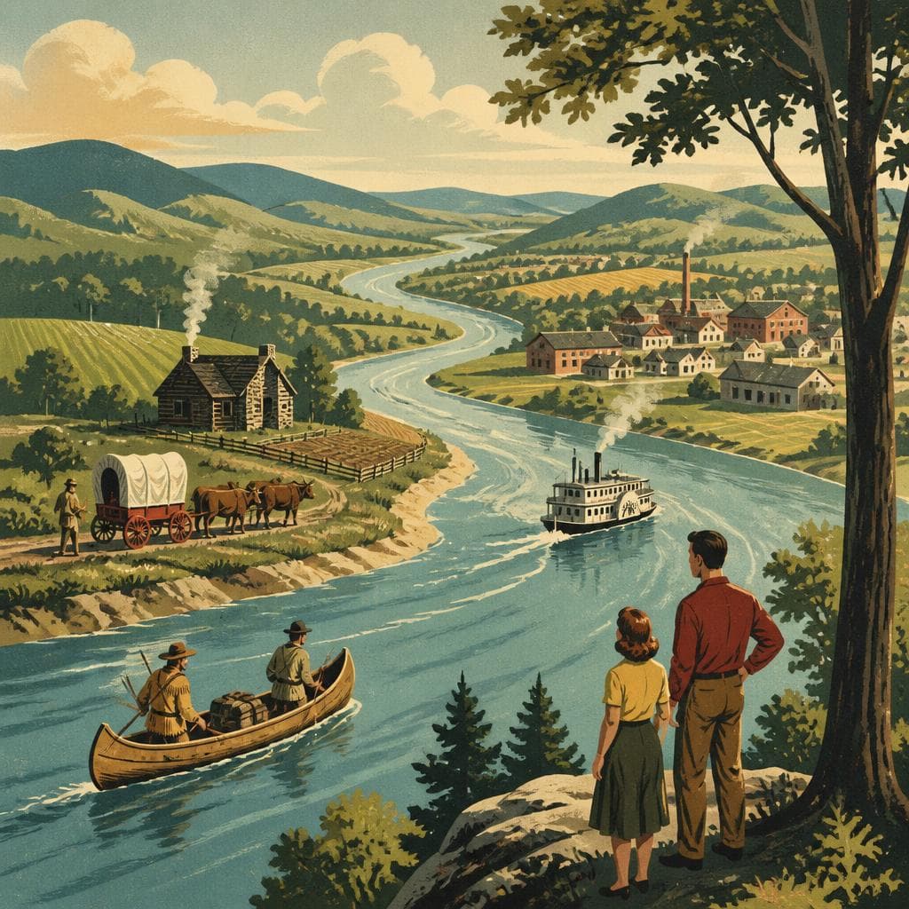 Cover art for The River That Named the County