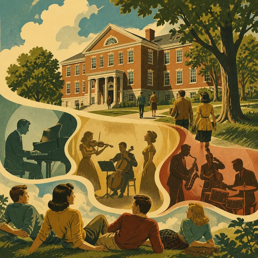 Cover art for Before the Center, There Was Rountree Hall