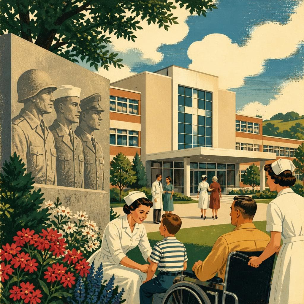 Cover art for A Hospital Built to Remember by Serving