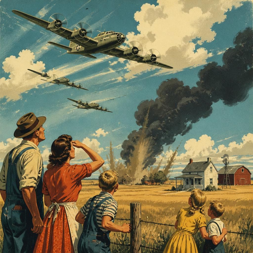 Cover art for When the War Came Racing Toward Kansas