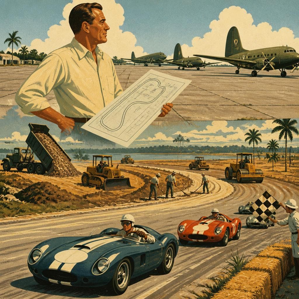 Cover art for From Airfield Concrete to Sebring Legend