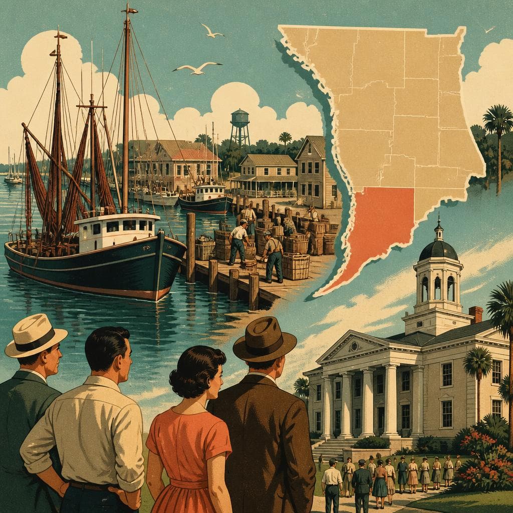 Cover art for When a Port Became a County