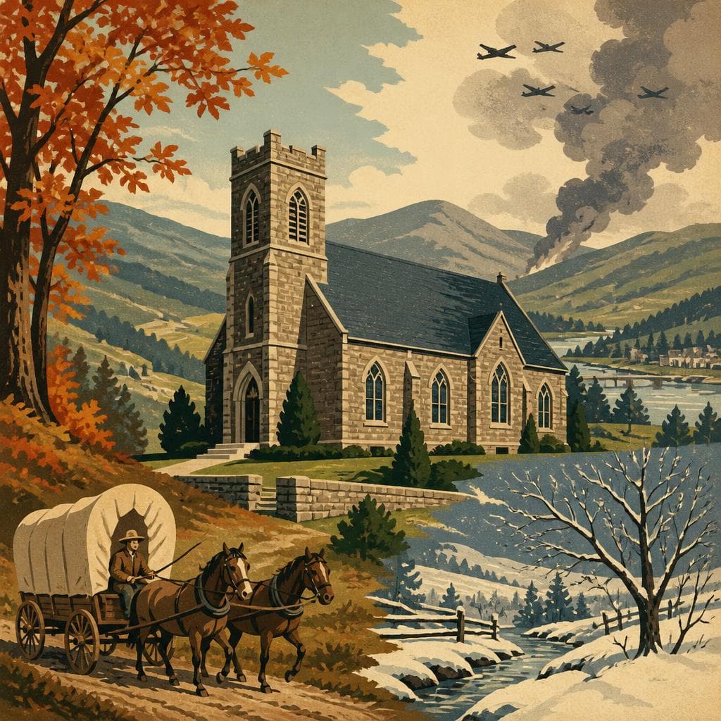 Cover art for A Stone Church Built to Outlast the Frontier