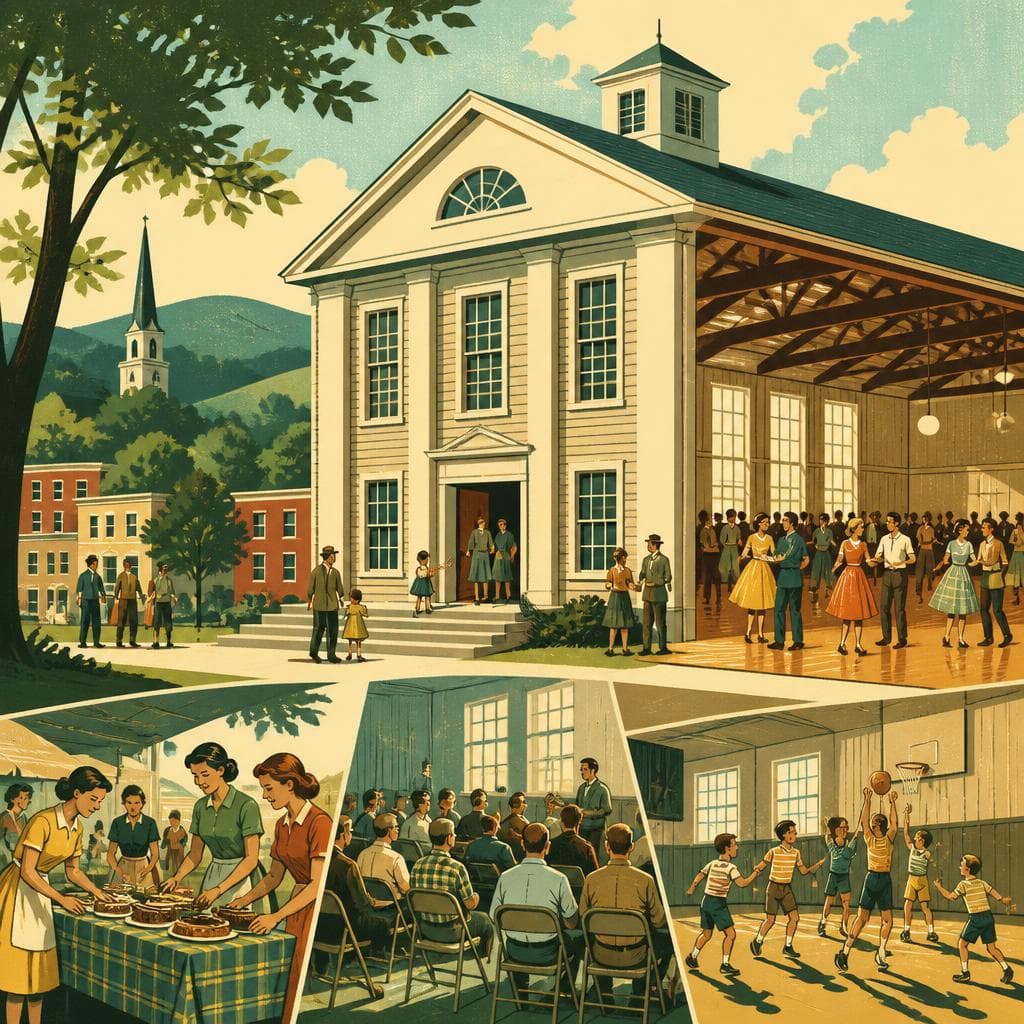 Cover art for The Hall That Helped Make a Town