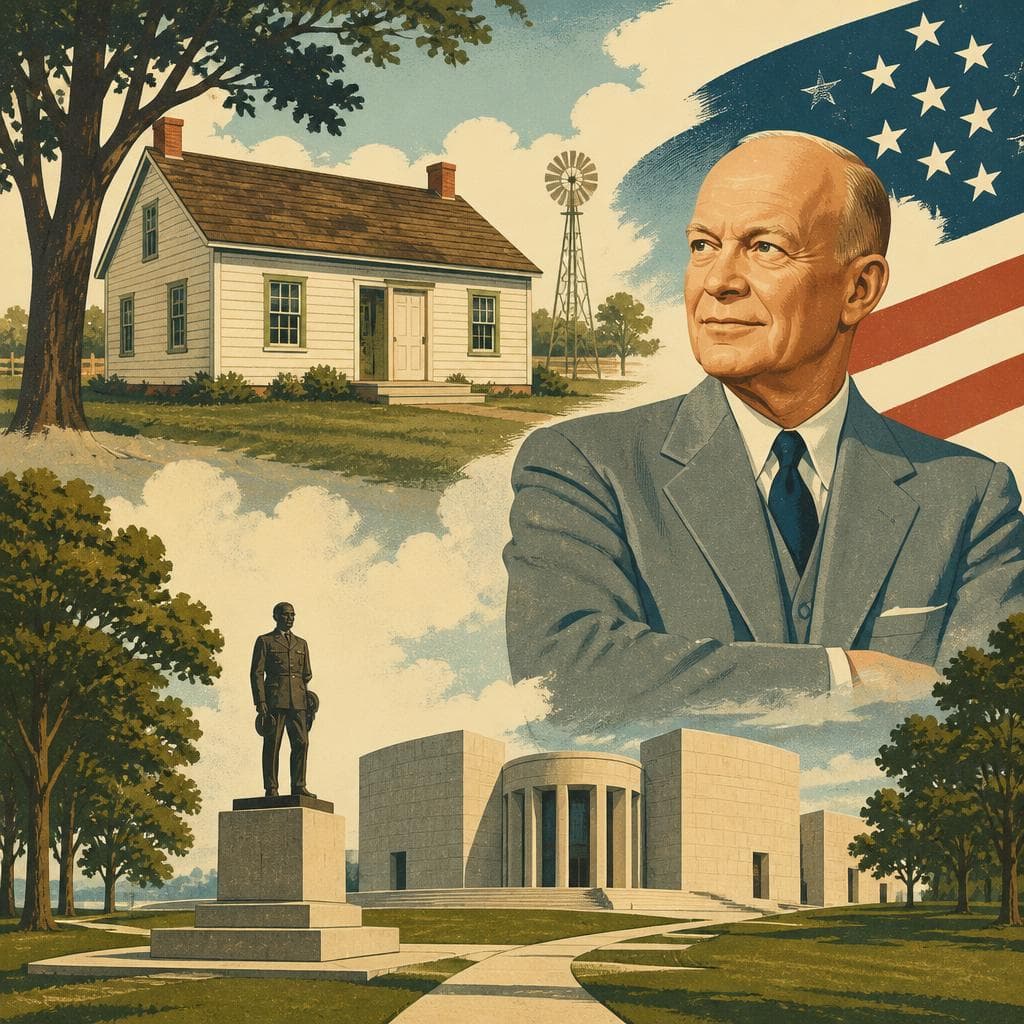 Cover art for From an Abilene House to a Presidential Legacy