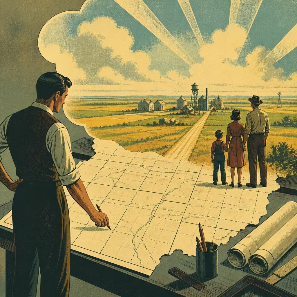 Cover art for A County Drawn Ahead of Its Time